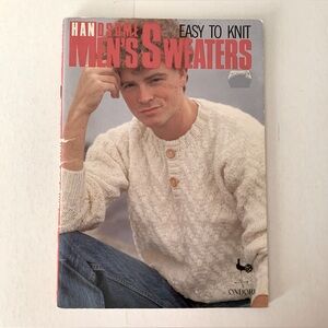 Easy To Knit Handsome Men’s Sweaters Patterns Book
